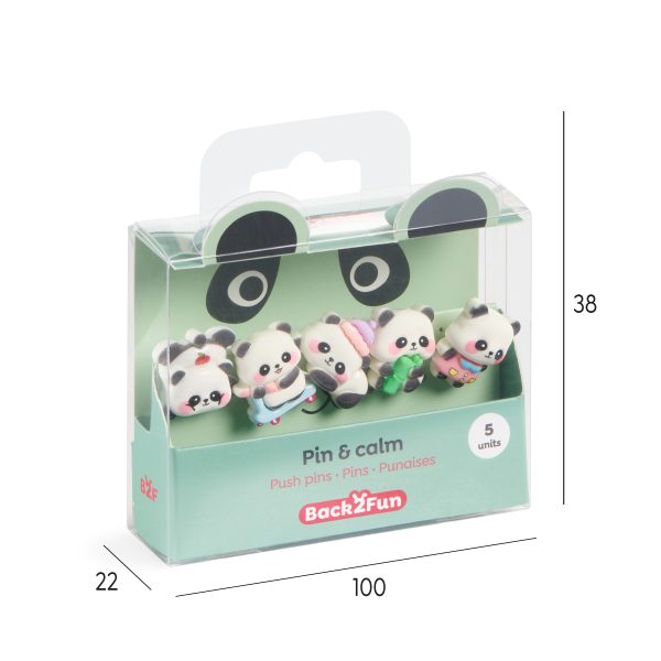Pins Panda B2F Cx.5un.