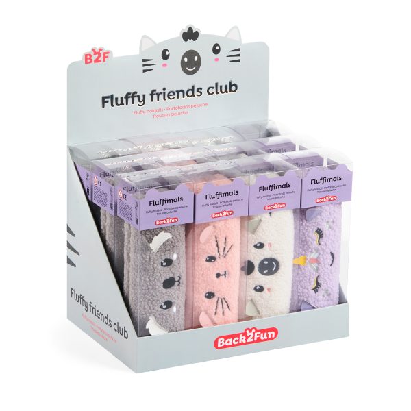 Estojo Fluffy Club B2F  Exp.12un.