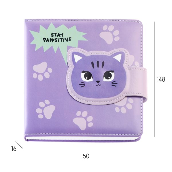 Caderno Acolchoado Gato Iman B2F