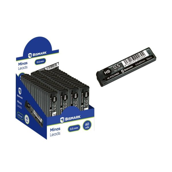 Minas 0.5mm HB Cx.12un. - Exp.60un.