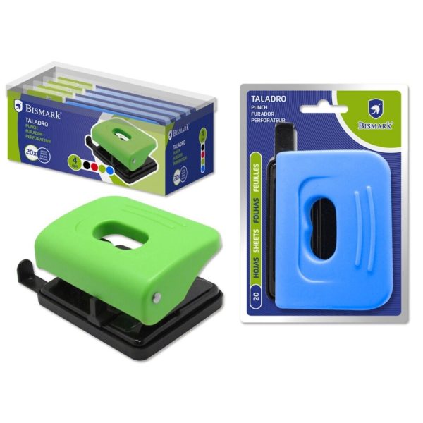 Furador 20 Folhas Cx.4un.