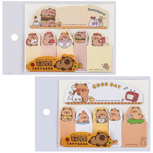 Notas Index Capybara 50x14mm