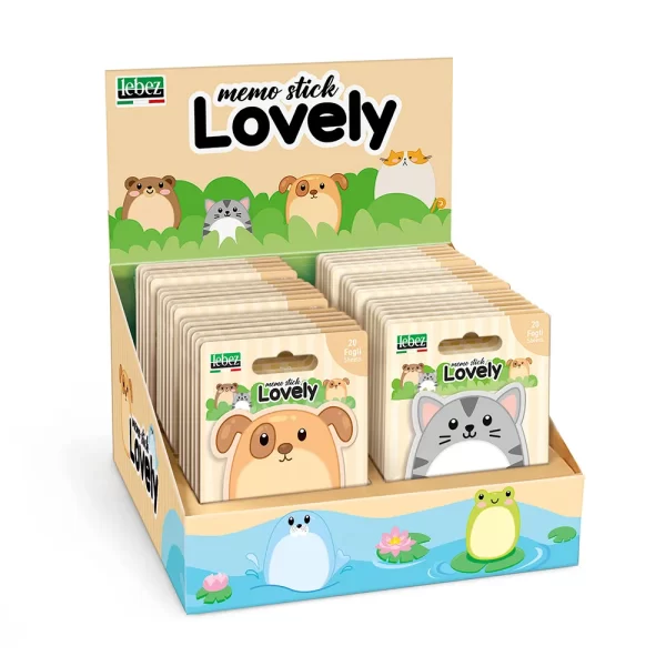 Memo Stick Lovely Lebez Exp.96un.