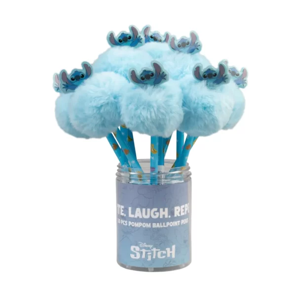 Esferográficas Pompom  Stitch 10un.