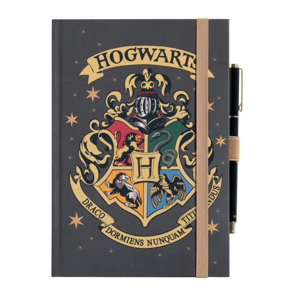 Caderno A5 c/Esferográfica Harry Potter