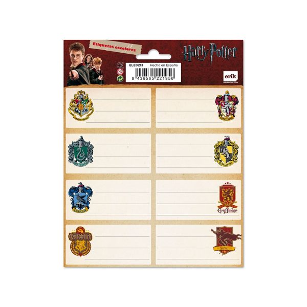 Etiquetas Adesivas Harry Potter