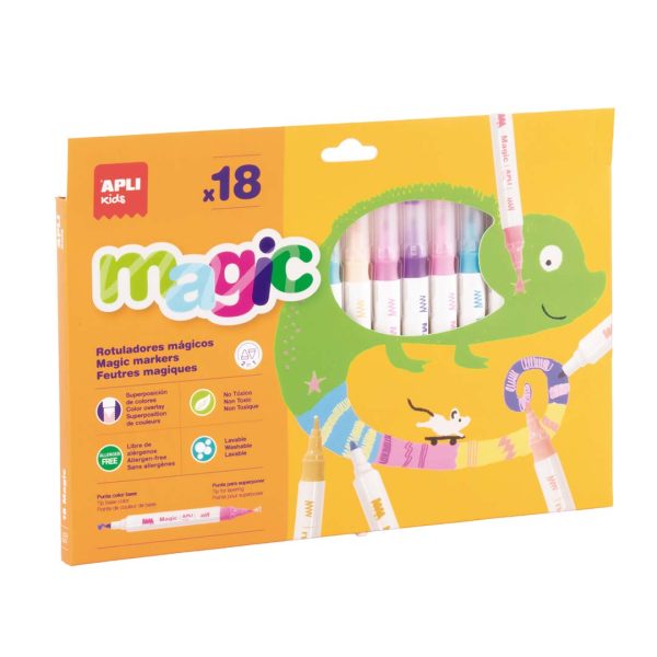 Marcadores Magic 18 Cores