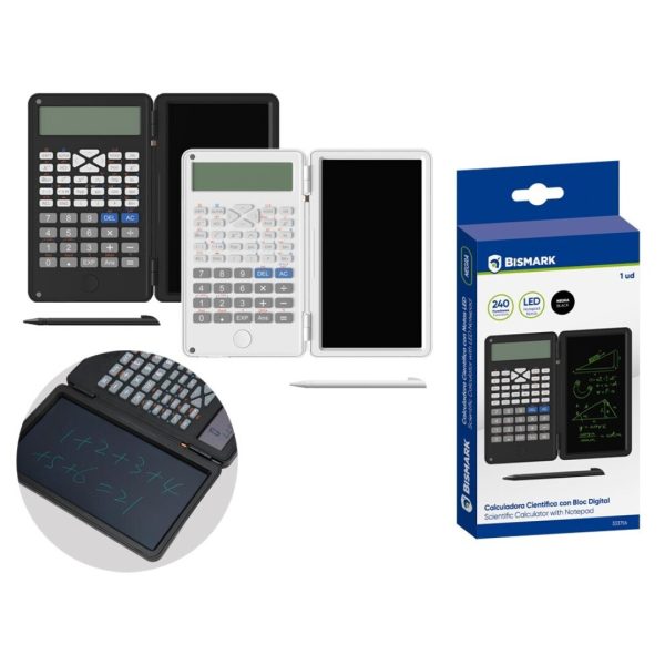 Calculadora Científica c/LCD e Caneta 240 Funções