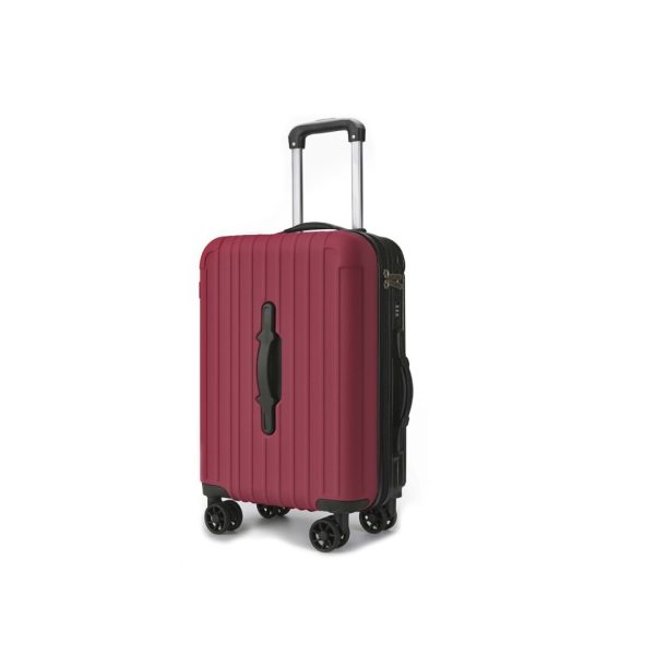 Mala Trolley Abs Bordeaux 20"