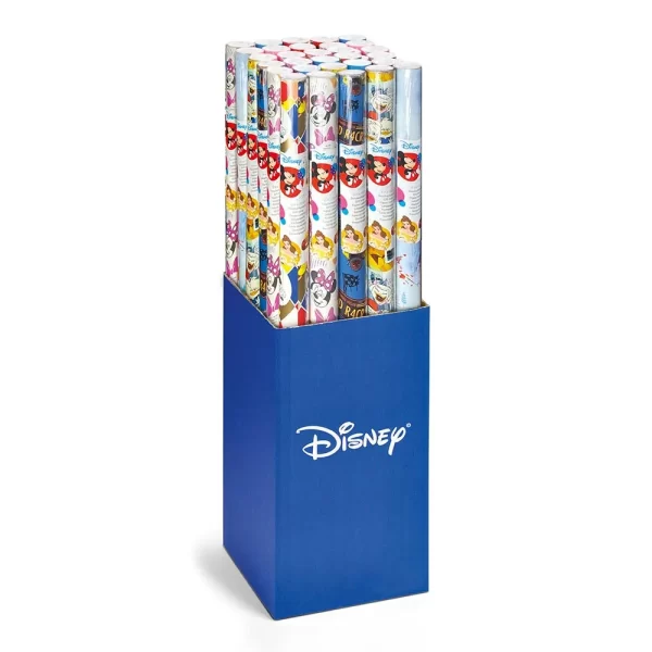 Papel Disney Rolos Exp.25un.