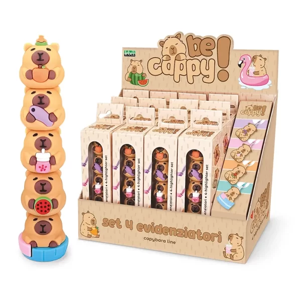 Sublinhador Capybara Exp.12un.