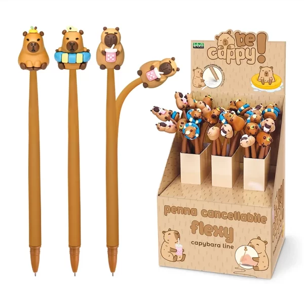 Esferográfica "Capybara" Apagável - Exp. 36un.