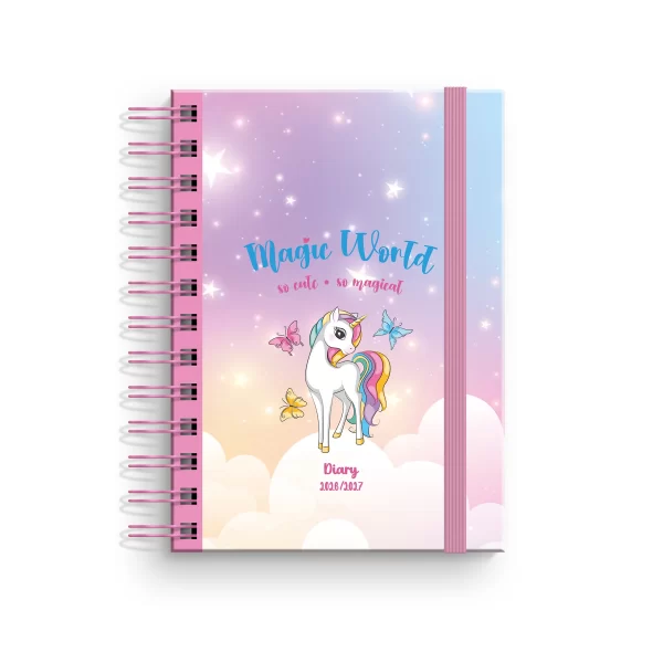 Agenda Escolar A6 Magic World