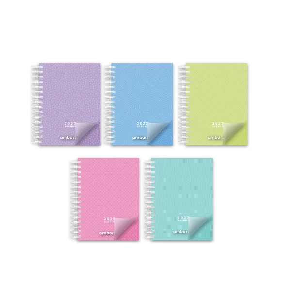 Agenda Bolso Espiral 1 Sem Look