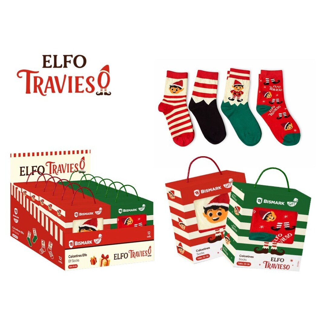 Meias Natal Exp.12un.