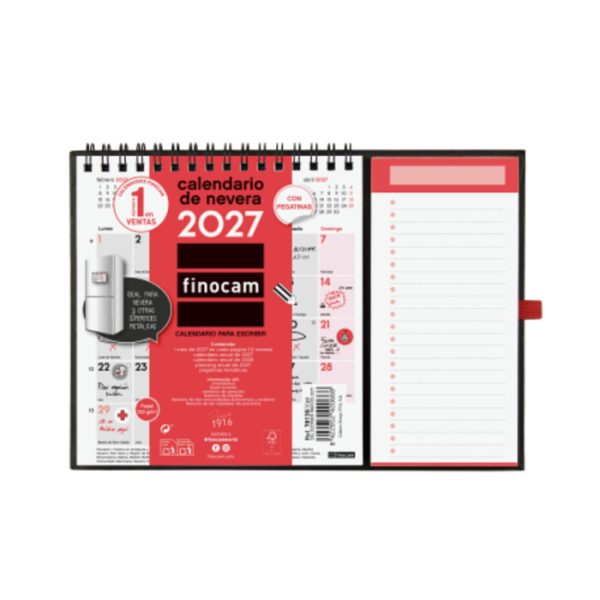 Calendário Escrever Magnético XS 2027
