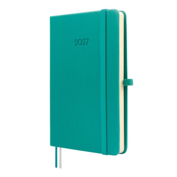Agenda M4 SVH Textura Turquesa 2027