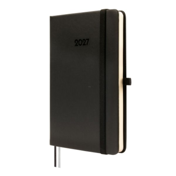 Agenda M4 SVH Textura Negro 2027