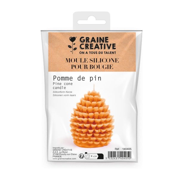 Molde Silicone Pomme de Pin