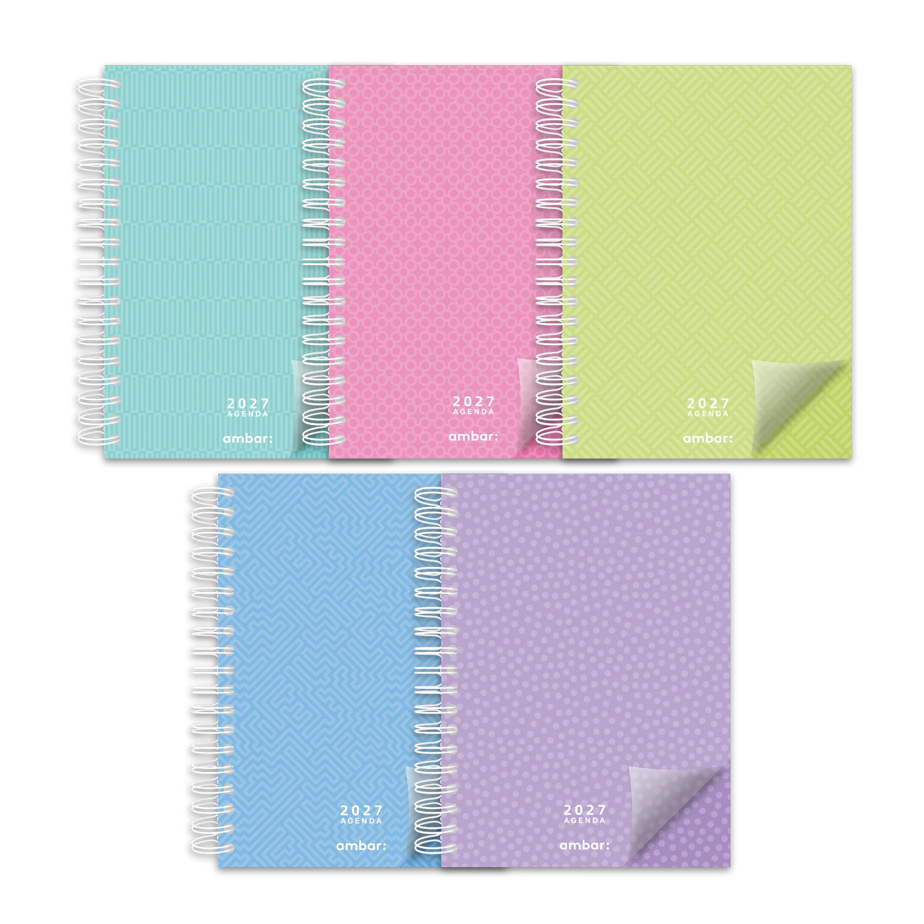 Agenda Secretária Espiral 1 Sem Look