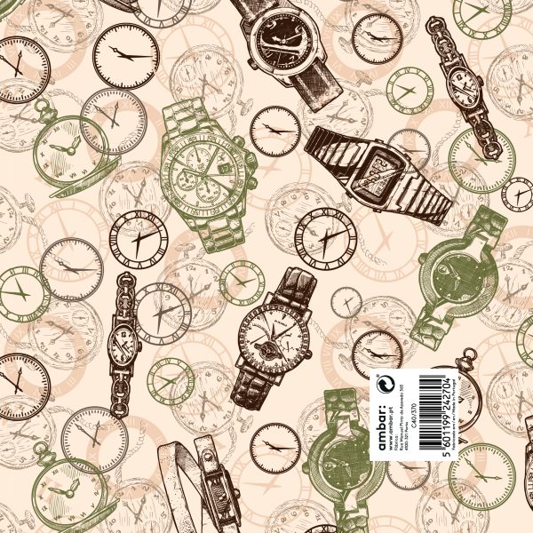 Papel Embrulho Clássico Timeless 100x70 - 25un.