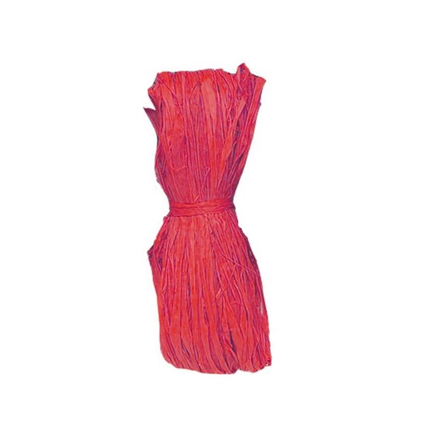 Ráfia Cor Vermelho 50gr.