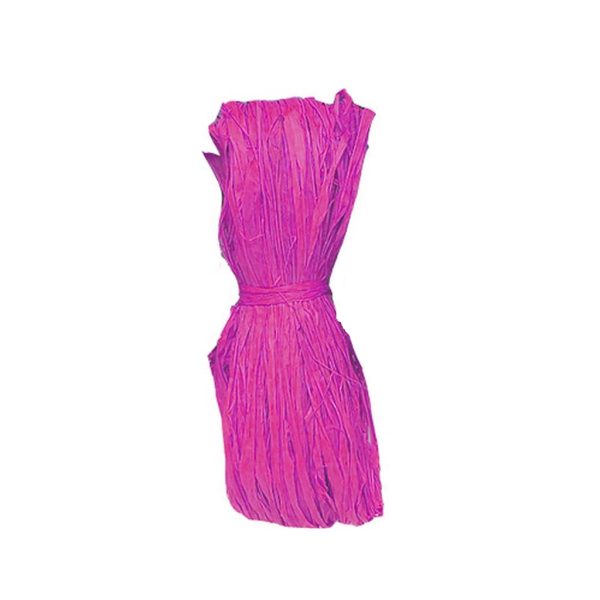 Ráfia Cor Pink 50gr.