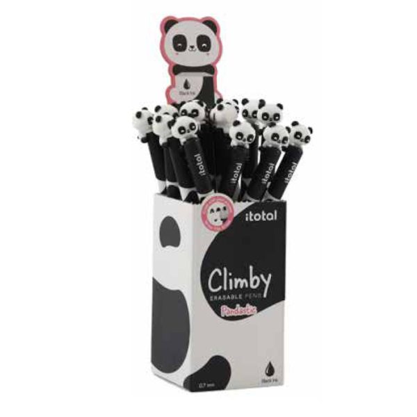Esferográfica Climby Pandastic Cx.18un.