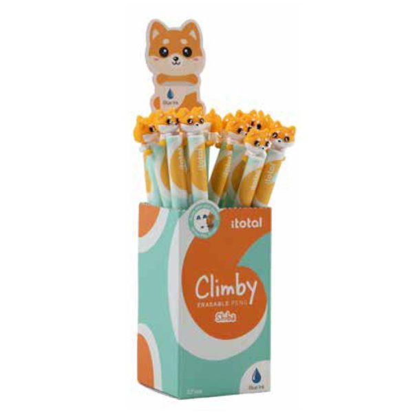 Esferográfica Climby Shiba Cx.18un.